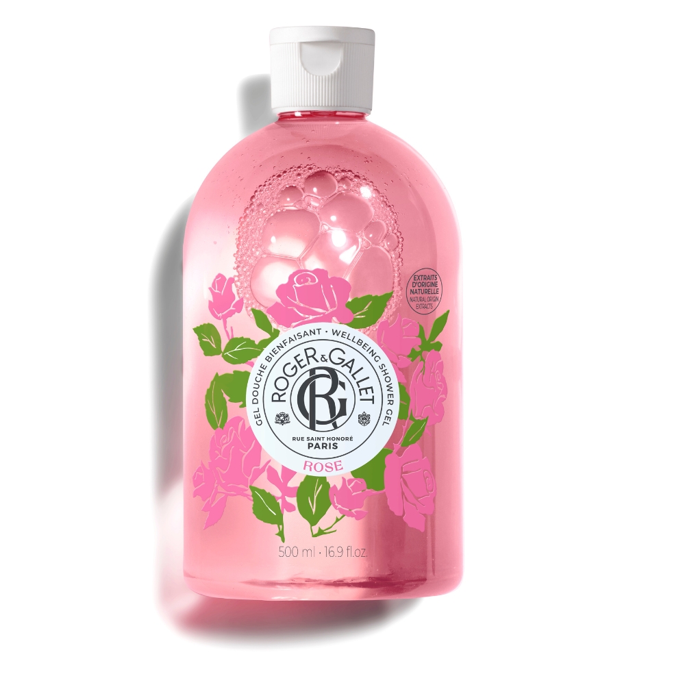 Rose - Wellbeing Shower Gel - 16.9 oz 1006101WW